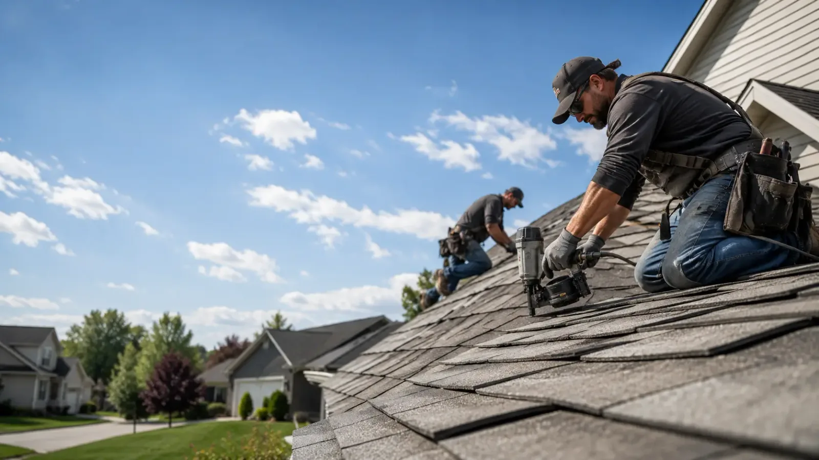 Storm Damage Roof Repair in Liberty, KS near me